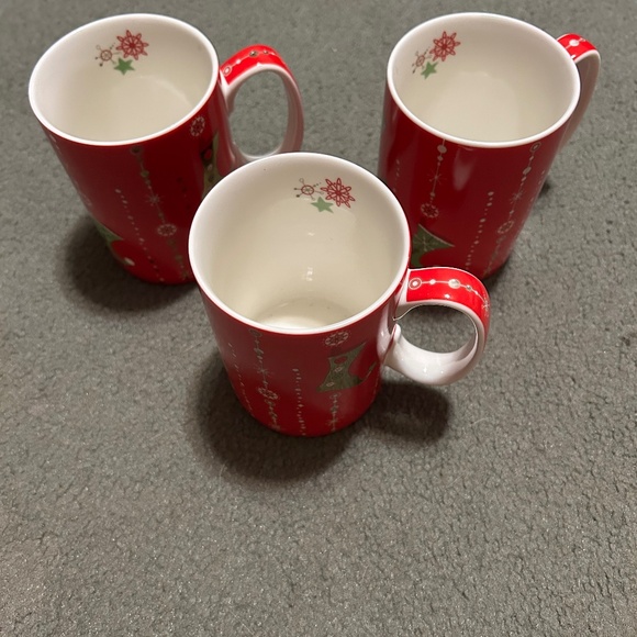 Starbucks Christmas Coffee Mugs from Holiday 2006 - Set of 3. - Picture 1 of 7